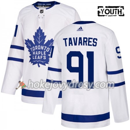 Dětské Hokejový Dres Toronto Maple Leafs John Tavares 91 Adidas Bílá Authentic